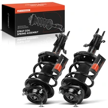 2 Pcs Front Complete Strut & Coil Spring Assembly