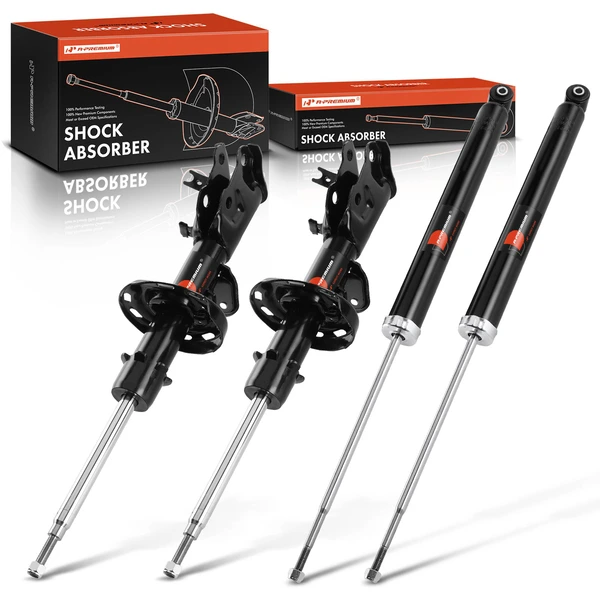 4-Pc Shock Absorber Suspension Struts Front & Rear A-Premium APSA1792
