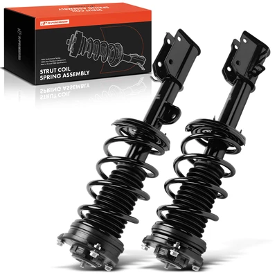 2 Pcs Front Complete Strut & Coil Spring Assembly