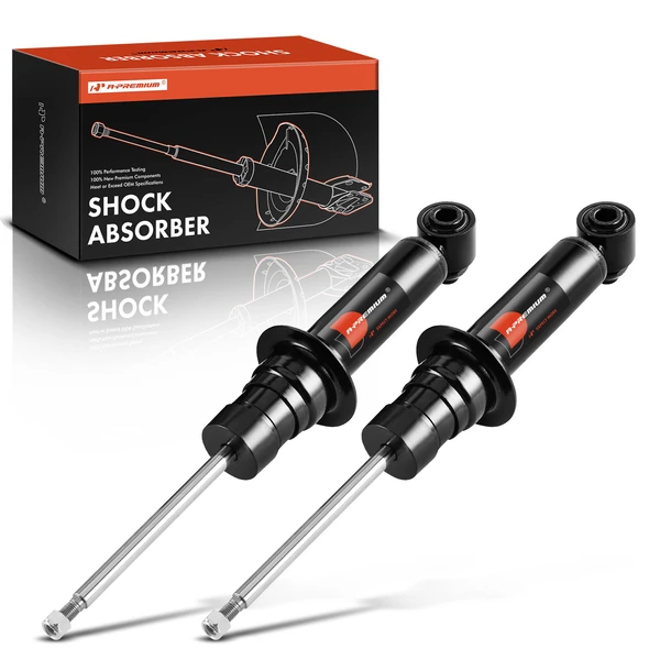 2-Pc Shock Absorber Rear Driver & Passenger A-Premium APSA1671