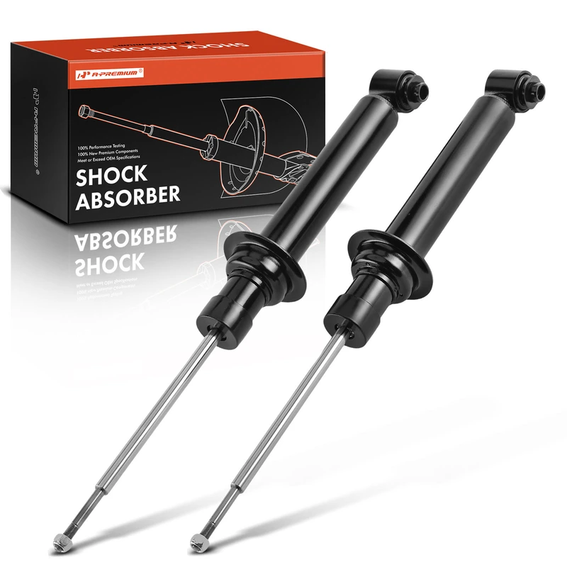 1995-2003 BMW 525i 2-Pc Shock Absorber Rear Driver & Passenger A-Premium APSA1672