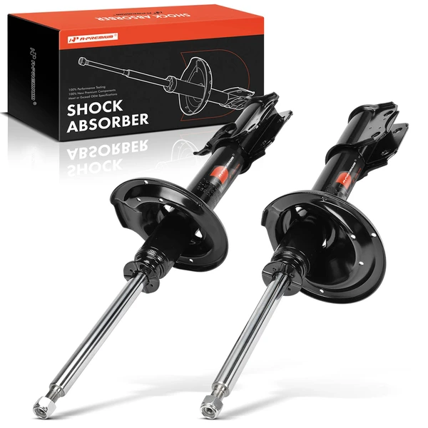 2-Pc Shock Absorber Strut Rear Driver & Passenger A-Premium APSA0138
