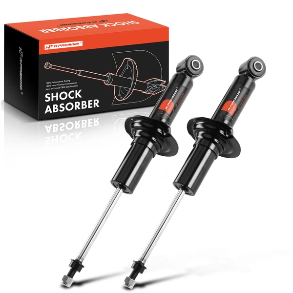 2-Pc Shock Absorber Rear Driver & Passenger A-Premium APSA1638