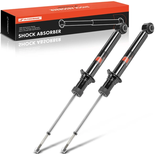 2-Pc Shock Absorber, Rear Driver & Passenger, A-Premium APSA2208