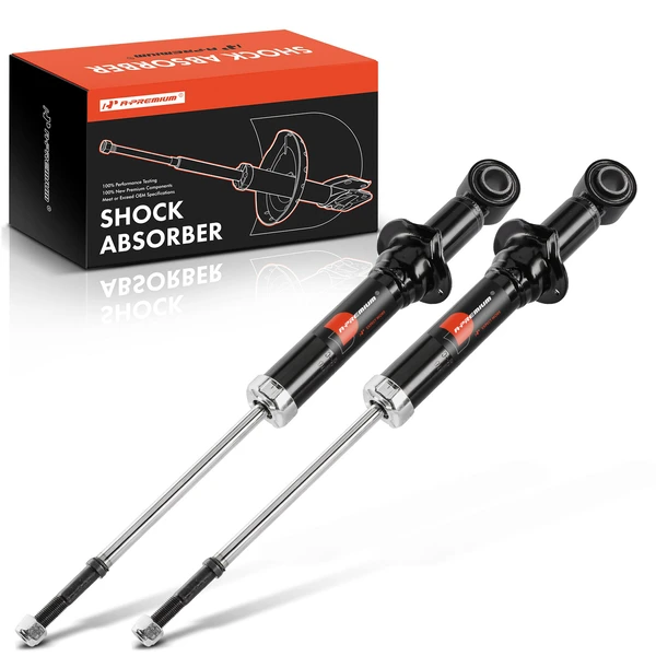 2-Pc Shock Absorber Rear Driver & Passenger A-Premium APSA1643