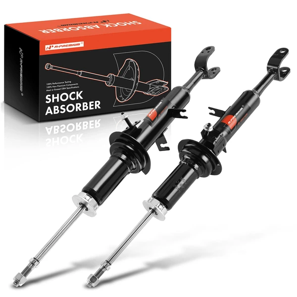 2-Pc Shock Absorber, Front Driver & Passenger, A-Premium APSA1649