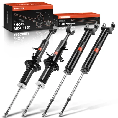 4 Pcs Front & Rear Shock Absorber