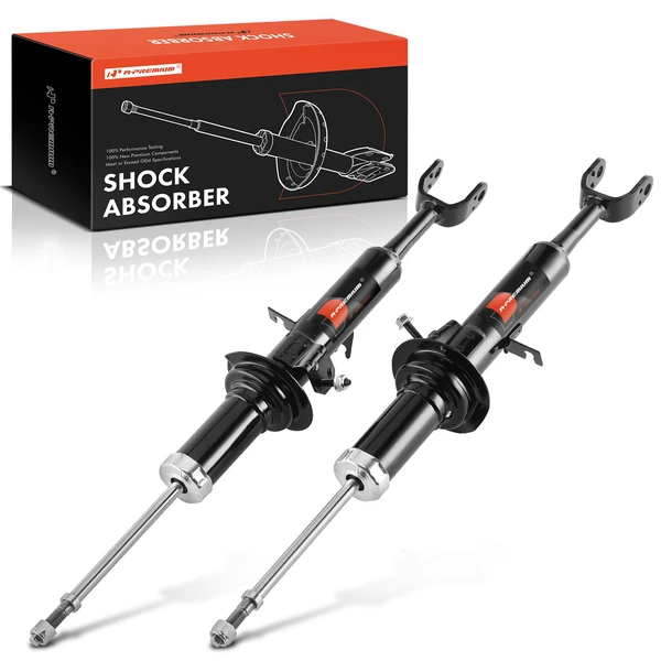 2-Pc Shock Absorber, Front Driver & Passenger, A-Premium APSA1651