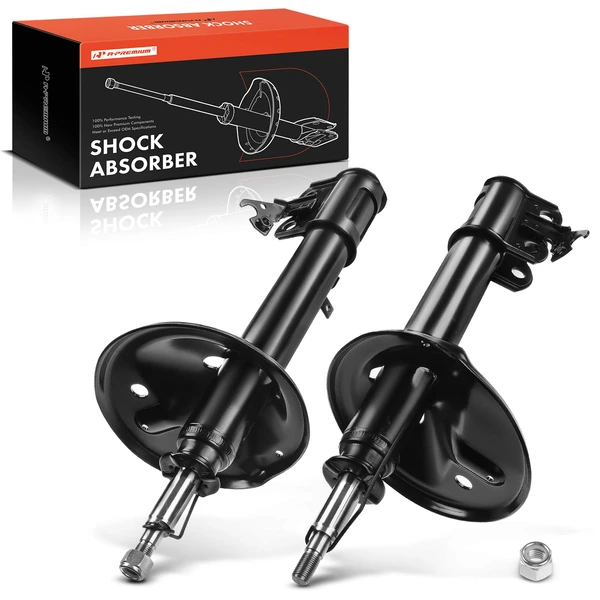 2-Pc Shock Absorber Strut Front Driver & Passenger A-Premium APSA0142