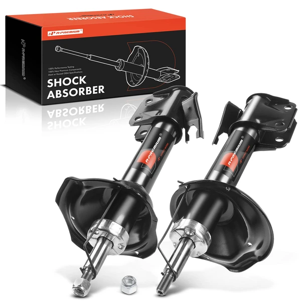 2004-2007 Subaru Impreza 2-Pc Shock Absorber Strut Rear Driver & Passenger A-Premium APSA0145