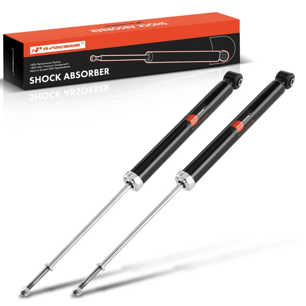 2-Pc Shock Absorber Rear Driver & Passenger A-Premium APSA1676