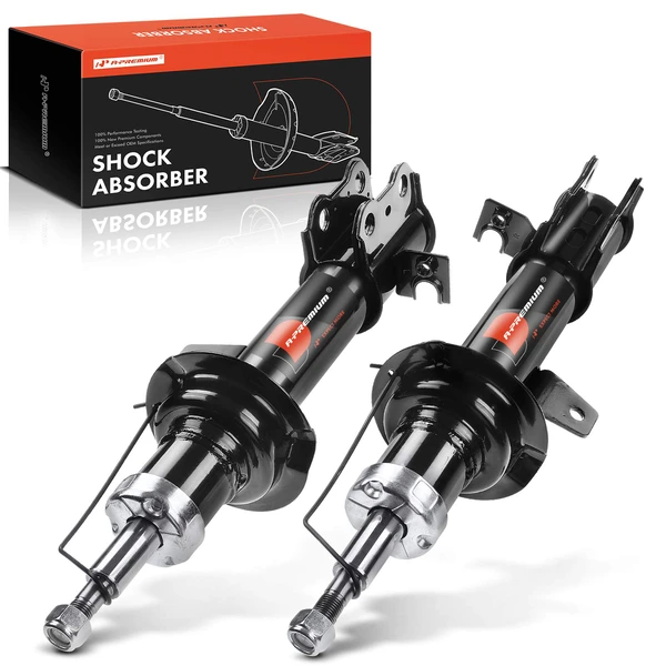 2-Pc Shock Absorber Strut Rear Driver & Passenger A-Premium APSA0143