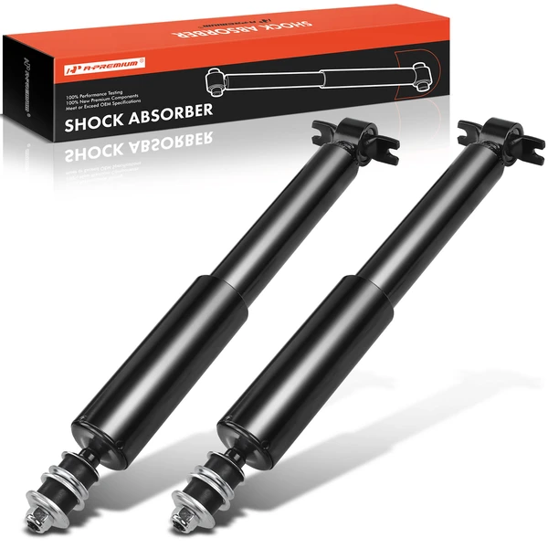 2-Pc Shock Absorber, Front Driver & Passenger, A-Premium APSA0869