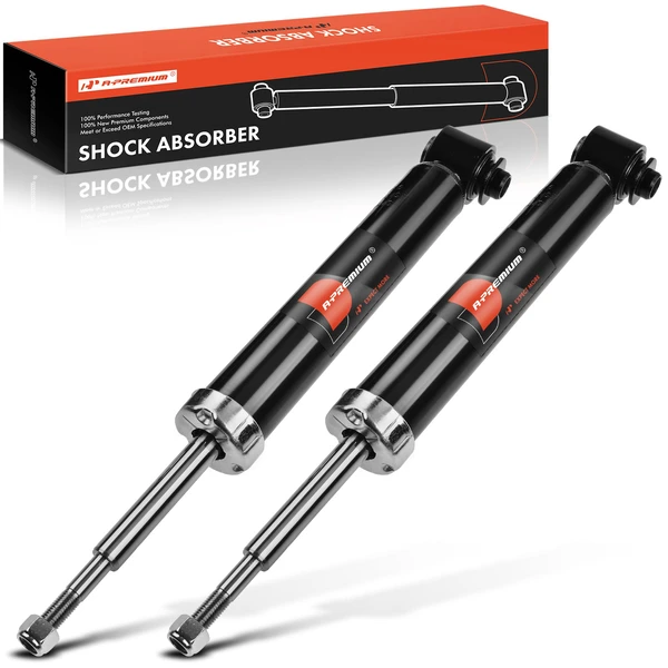 2008 BMW 535xi 2-Pc Shock Absorber Rear Driver & Passenger A-Premium APSA1314