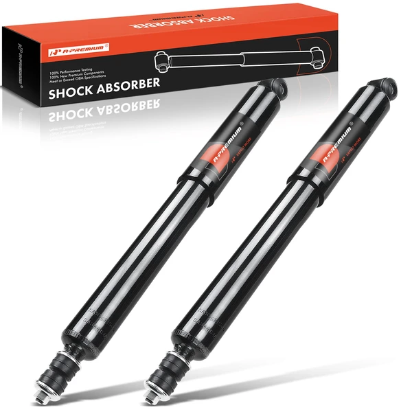 1968-1972 Datsun 521 Pickup 2-Pc Shock Absorber Rear Driver & Passenger A-Premium APSA0897