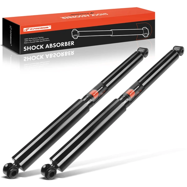 2-Pc Shock Absorber, Rear Driver & Passenger, A-Premium APSA0902