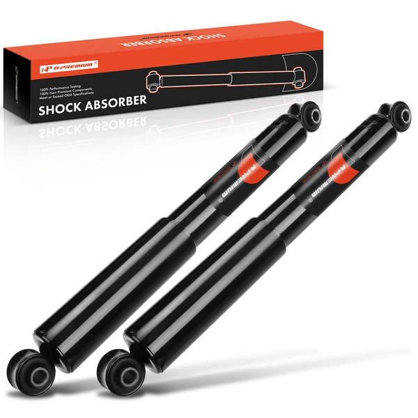 2-Pc Shock Absorber, Rear Driver & Passenger, A-Premium APSA0904