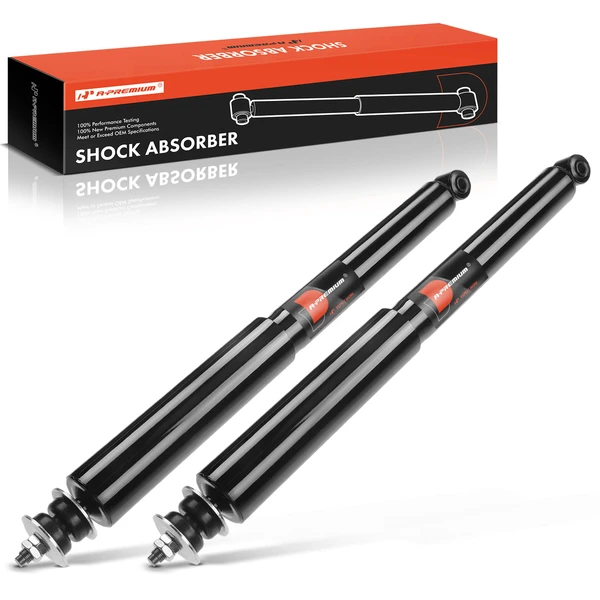 1995-2002 Kia Sportage 2-Pc Shock Absorber Rear Driver & Passenger A-Premium APSA0933