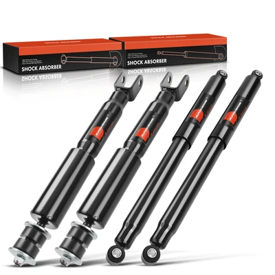 4 Pcs Front & Rear Shock Absorber