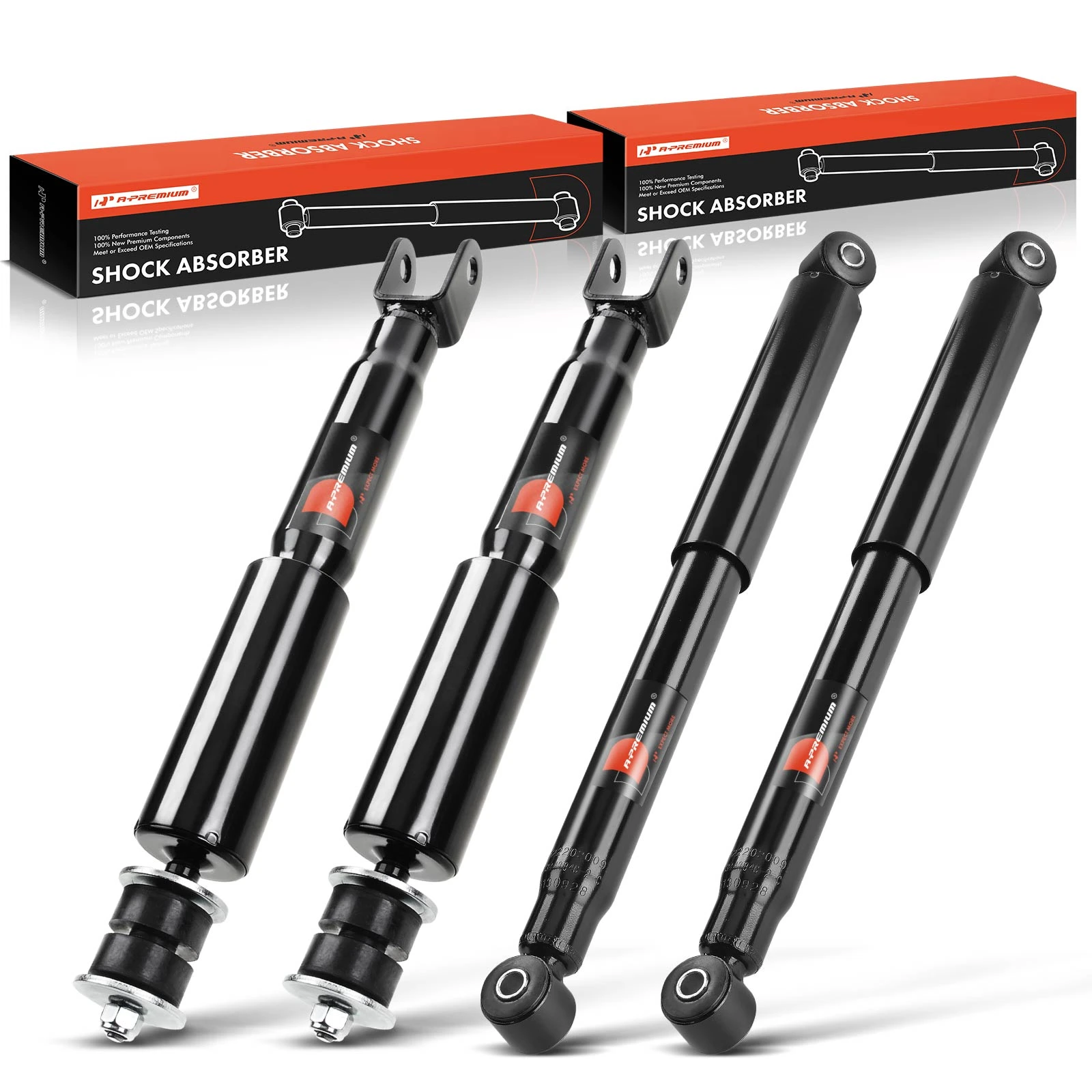 The A-premium 4-Pc Shock Absorber Kit Front & Rear A-Premium APSA0954 Image 