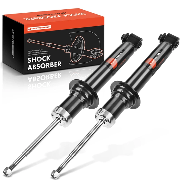 2006-2008 BMW 750Li 2-Pc Shock Absorber Rear Driver & Passenger A-Premium APSA1319