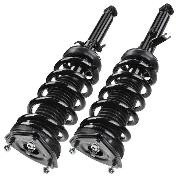 2-Pc Complete Strut + Coil Spring, Front Driver & Passenger, A-Premium APSA1019