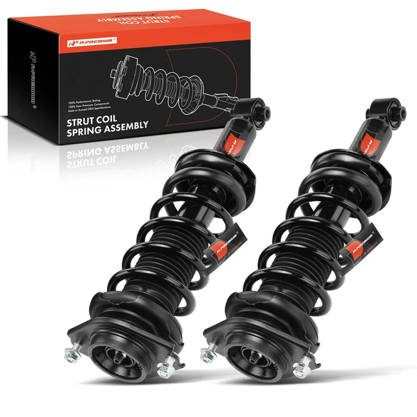 2-Pc Strut and Coil Spring Assembly Set Rear Driver & Passenger A-Premium APSA1020