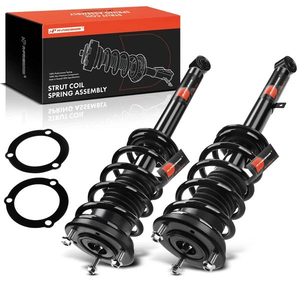 2006-2013 Lexus IS250 2-Pc Strut and Coil Spring Assembly Set Front Driver & Passenger A-Premium APSA1022