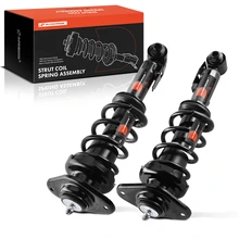 2007-2015 Mini Cooper 2pc Strut and Coil Spring Assembly Set Rear Driver & Passenger A-Premium APSA1026