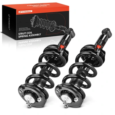 2 Pcs Front Complete Strut & Coil Spring Assembly