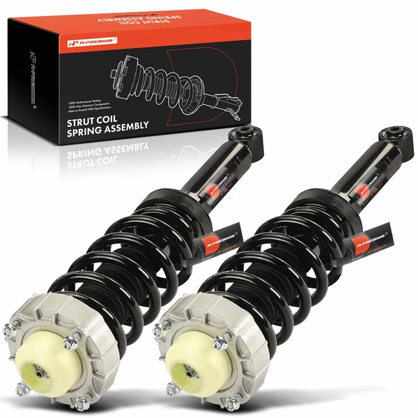 2-Pc Strut and Coil Spring Assembly Set Rear Driver & Passenger A-Premium APSA2058
