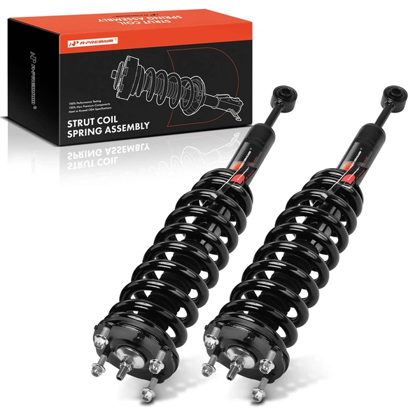 2-Pc Strut and Coil Spring Assembly Set Front Driver & Passenger A-Premium APSA2060