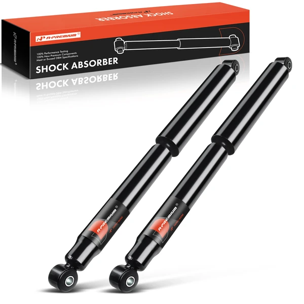 2-Pc Shock Absorber, Rear Driver & Passenger, A-Premium APSA1000