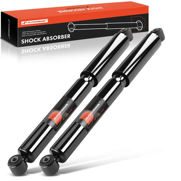 2011-2013 Ram 3500 2-Pc Suspension Shock Absorber Rear Driver & Passenger A-Premium APSA2227