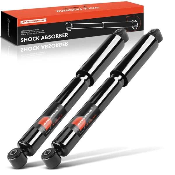 2011-2013 Ram 3500 2-Pc Suspension Shock Absorber Rear Driver & Passenger A-Premium APSA2228