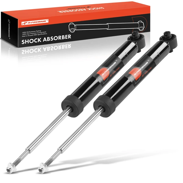 2017-2018 GMC Acadia 2-Pc Shock Absorber Rear Driver & Passenger A-Premium APSA2235