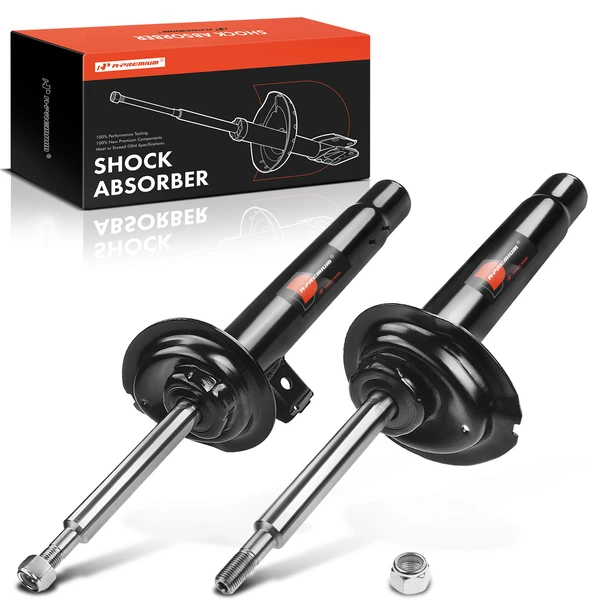 1999-2000 BMW 328i 2-Pc Shock Absorber Front Driver & Passenger A-Premium APSA0127