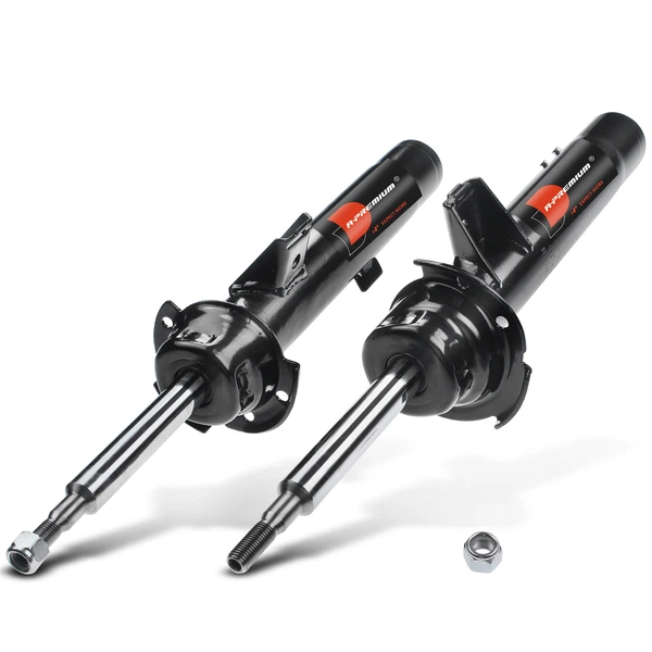 2-Pc Shock Absorber Strut, Front Driver & Passenger, A-Premium APSA0093