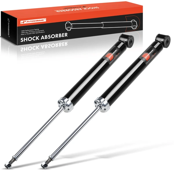 2011-2014 Mazda 2 2-Pc Shock Absorber Rear Driver & Passenger A-Premium APSA1041