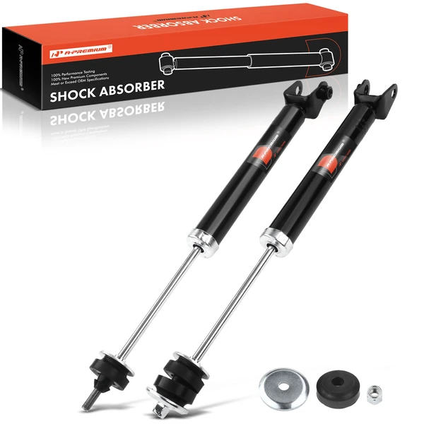 2009-2019 Ford Flex 2-Pc Shock Absorber Rear Driver & Passenger A-Premium APSA1100