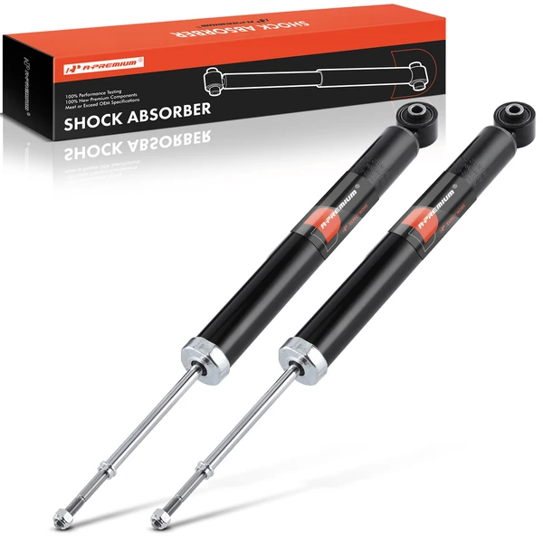 2-Pc Shock Absorber, Rear Driver & Passenger, A-Premium APSA1107