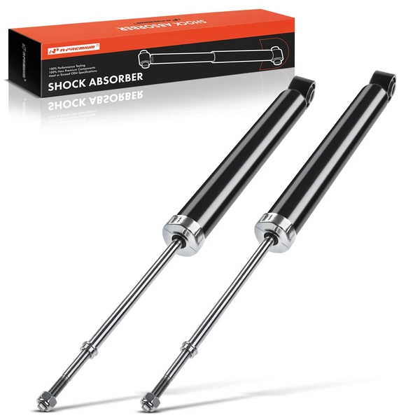 2001-2006 Hyundai Santa Fe 2-Pc Shock Absorber Rear Driver & Passenger A-Premium APSA1109