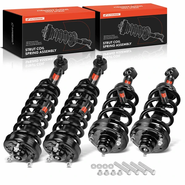 2018-2022 Ford Expedition 4-Pc Strut and Coil Spring Assembly Set Front & Rear A-Premium APSA2418