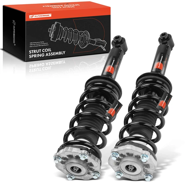 2-Pc Strut and Coil Spring Assembly Set Rear Driver & Passenger A-Premium APSA2078