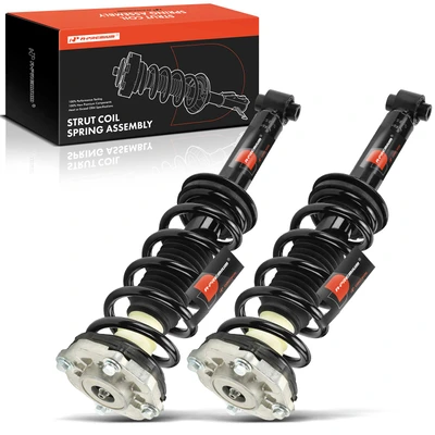 2 Pcs Rear Complete Strut & Coil Spring Assembly