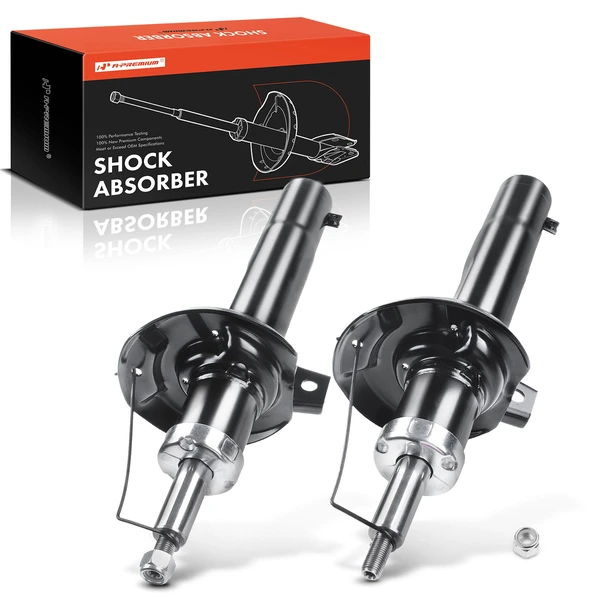 2015-2018 Audi Q3 2-Pc Shock Absorber Front Driver & Passenger A-Premium APSA0155