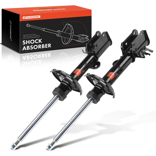 2017-2021 Jeep Compass 2-Pc Shock Absorber Rear Driver & Passenger A-Premium APSA2253