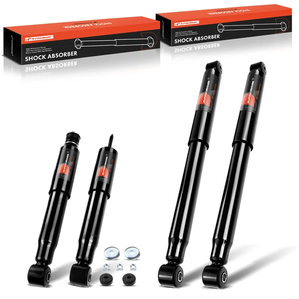4-Pc Shock Absorbers Front & Rear A-Premium APSA2483