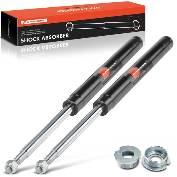 2-Pc Shock Absorber, Front Driver & Passenger, A-Premium APSA1120