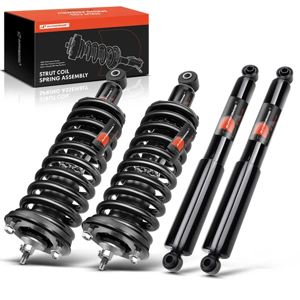 4-Pc Strut and Coil Spring Assembly Set Front & Rear A-Premium APSA1126